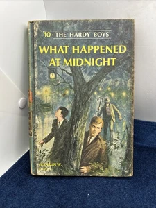 The Hardy Boys Matte Vintage HC 1967 Dixon #10 What Happened At Midnight #8910 - Picture 1 of 12