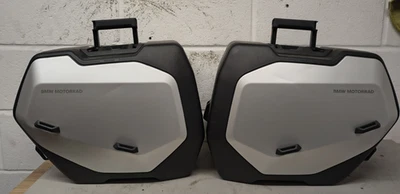 BMW R1300GS Links Rechts Vario Packtaschen Koffer Kasten 77419443544. ENTSPERRT OHNE SCHLÜSSEL - Bild 1 von 4