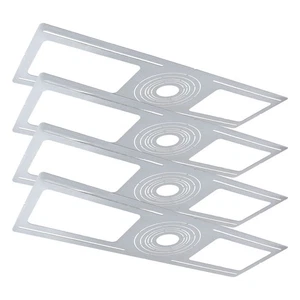 Luxrite Rough-In Mounting Plate 2-3-3.75-4-5-6 Inch Recessed Housing 4-Pack - Picture 1 of 7