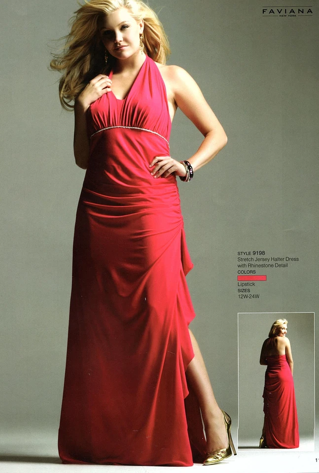 Halter largo rosa talla grande 16W nuevo con etiquetas Foto 1 de 1