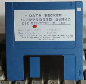 Dyskietka 3,5" do dyskietki Amiga 440180 Data Becker (Amiga) - Zdjęcie 1 z 7