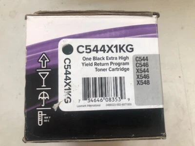 Lexmark C544/546, Farbe: schwarz, Original Lexmark - Bild 1 von 4