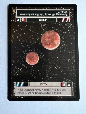 Kiffex Jabba's Palace Star Wars Decipher CCG Rare SWCCG FS Eligible Dollar Rare - Image 1 of 2
