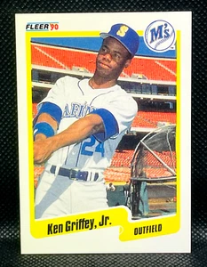 Ken Griffey Jr - 1990 Fleer Baseball #513 - 2nd Year - SEATTLE MARINERS - Bild 1 von 2