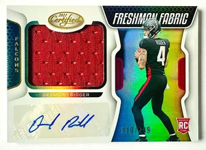 2022 Panini Certified Desmond Ridder AUTO Jersey RC SP #/249 Falcons Rookie! - Picture 1 of 3