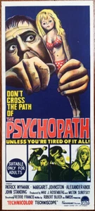 Psychopath Australian Daybill Original Poster 1964 - Bild 1 von 1