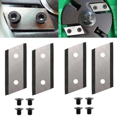 4X Häcksler Schredder Klinge Gartenhäcksler Messer Ersatzklingen mit M6 Schraube - Bild 1 von 4