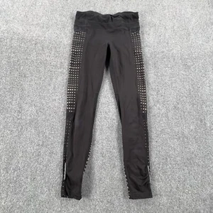 Athleta Leggings Womens Small Black Pockets Running Gym Yoga Stretch - Picture 1 of 13