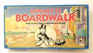 Vintage 1985 Advance To Boardwalk Board Game, Complete Parker Brothers - Picture 1 of 4