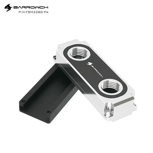 Bloque de agua de disco duro BARROWCH para enfriador de disco duro 2280,22110PCIE SATA M.2 M2 - Imagen 1 de 12