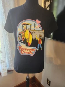 Steven Rhodes You're My Crush Adult Medium Black Short Sleeve T-shirt - Picture 1 of 2