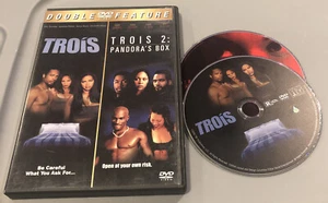 Trois and Trois 2 Pandora’s Box DVD 2010 2 Disc Set Gary Dourdan Monica Calhoun - Picture 1 of 2