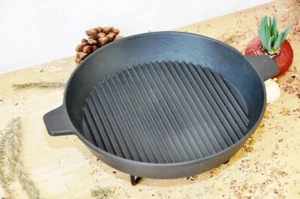 Gusseisenpfanne (Grill-Pfanne) 29см, Cast Iron GRILLPan 29cm - Bild 1 von 6