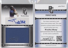 2013 Leaf Perfect Game Showcase Jersey Auto Trenton Kemp #JA-TK1 Auto