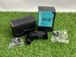 Contax Angle Finder Finder Finder ad angolo retto N per fotocamera reflex 35 mm obiettivo singolo - Foto 1 di 7