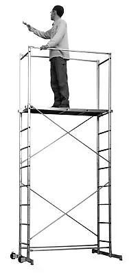 DIY Master 5 - Aluminium Scaffold Tower 4.48m Working Height • 299£