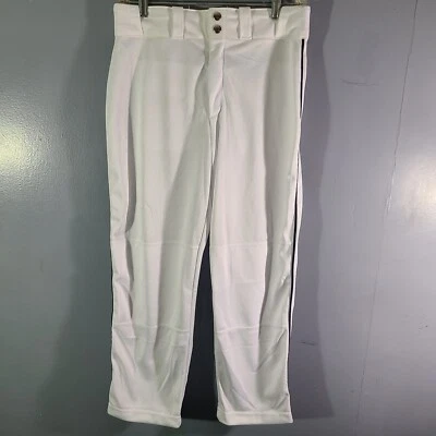 Pantalones de béisbol Wilson blancos juveniles talla L poliéster RN #120890 Foto 1 de 4
