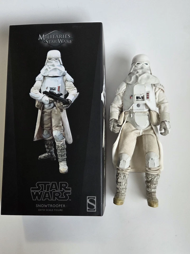 Figura Sideshow Star Wars Militares of Star Wars Snowtrooper escala 1:6 Foto 1 de 1