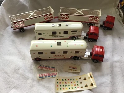 SOLIDO 1:50 & 1:43 SCALE 5x VARIOUS AMAR CIRCUS VEHICLES FOR PROJECT ETC - Image 1 of 4