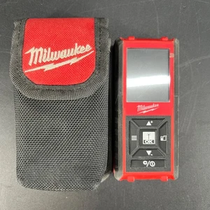 Milwaukee 48-22-9802 Laser Distance Meter Measure Tool Red W/ Carrying Case - Picture 1 of 10