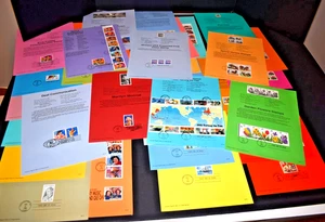 Set 35 - 1993 US Stamps - US Postal Service First Day Issue Souvenir Sheets - Picture 1 of 19