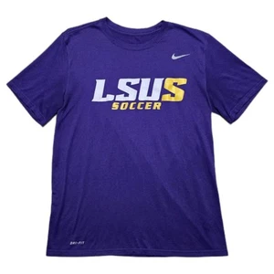 Rare LSUS Shreveport Tigers Soccer Team Nike Dri-Fit Shirt Men’s Size Medium - Picture 1 of 15