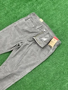 Levi's Gray Men's 512 Slim-Tapered Fit Corduroy Jeans, US 34x30 - Picture 1 of 4
