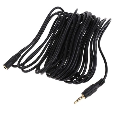 Jack 3.5mm Audio Extension Cable Male To Female Aux Cable 6m - Image 1 of 4