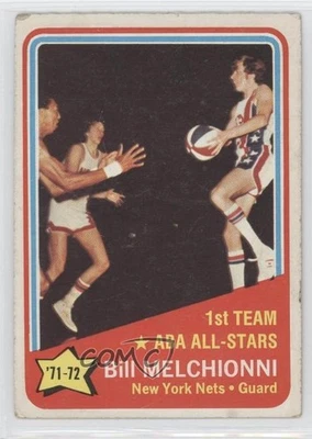 1972-73 Topps ABA All-Stars Bill Melchionni #253 - Image 1 of 2