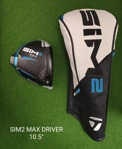 TaylorMade driver SIM2 MAX 10.5 deg 1W Driver head only right handed very good - Picture 1 of 8