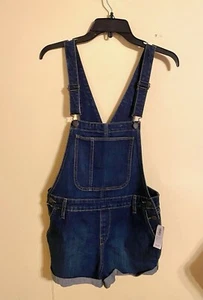 Old Navy kleine Petite Damenshorts Overalls Denim. Neu mit Etikett. - Bild 1 von 5