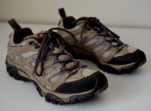 Merrell Women's Size 7.5 Moab Dusty Olive Vibram Hiking Shoes J88796 - Picture 1 of 11