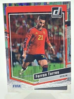 Ferran Torres 2023-24 Panini Donruss Soccer Silver #57 Spain - Image 1 of 2