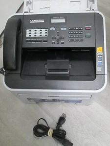 Fax láser de alta velocidad Brother IntelliFax-2840, tóner nuevo (100%), número de páginas: 23 SOLAMENTE - Imagen 1 de 9