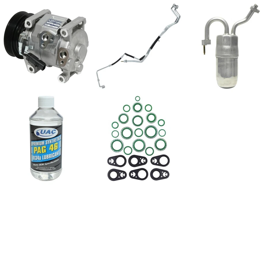 Kit de compressor UAC 2012 2013 Chrysler 200 A/C 2011-2014 - Imagem 1 de 1
