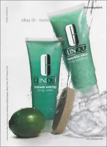 CLINIQUE Cosmetics 1-Page Magazine PRINT AD 1999 body clinique - Picture 1 of 1