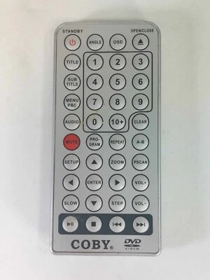 Genuine OEM original COBY JX-2001D Remote Control * - Image 1 of 2