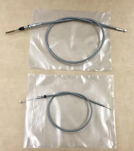 NEW 1970-78 Honda ATC 90 cable kit gray OEM Supplier Brake & Throttle US90 ATC90 - Picture 1 of 5