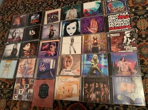 80’s, 90’s Women Pop Rock Lot Of 24 CD’s-Madonna/ Britney/Christina/Miley/Avril! - Picture 1 of 2