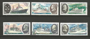 Russie 1979/80 bateaux scientifiques de l'U.R.S.S. 6 timbres oblitérés /T5762 - Picture 1 of 1