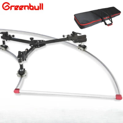 GreenBull Portable Camera Slider 7.2m Track Dolly Video Stabilizer Steel Rail - Image 1 of 4