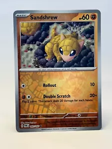 Sandshrew 097/167 Reverse Holo - Pokemon TCG Twilight Masquerade - Near Mint - Picture 1 of 2