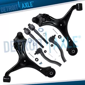 Front Lower Control Arm w/ Ball Joint Tie Rod Kit for 2013 2014 2015 Honda Civic - Picture 1 of 7
