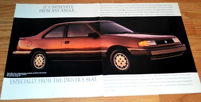 1988 MERCURY TOPAZ XR5 ORIGINAL DEALER ADVERTISEMENT PRINT AD 88 - Image 1 of 2