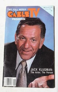 Jack Klugman Cable TV Program TV Guide March 30-April 12 1980 Ohio Advertising - - Imagen 1 de 1