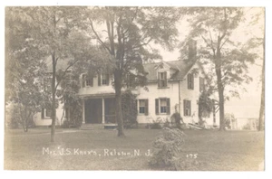 RALSTON NJ MendhamTwshp - Mrs. J.S. Knox's (Nesbitt Place) ca1908 RPPC - RARE - Picture 1 of 2