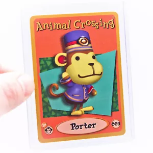 Nintendo GameCube ANIMAL CROSSING S1 e-Reader PORTER Personaje Tarjeta SP 003 - Imagen 1 de 7