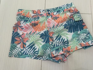 ROXY Women's Elastic waist Floral Print Shorts size S Small - Picture 1 of 5