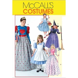 Disfraz McCall’s patrón de costura M4948 Misses’ S-XL Good Bad Witch Hero sin cortar - Imagen 1 de 5