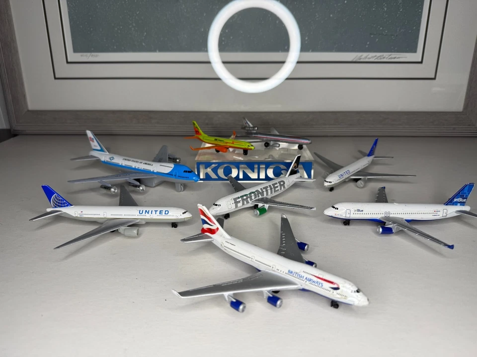 Colección de aviones modelo diecast Foto 1 de 4